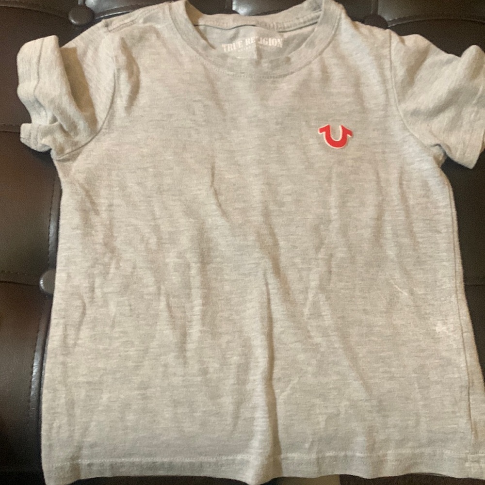 Kids True Religion logo graphic Tee,Size 5